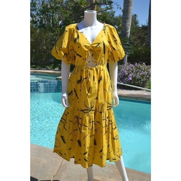 THE SNOW DRESS – Sustainable Scribble CLC by Corey Lynn Calter LT82R - Picture 1 of 10